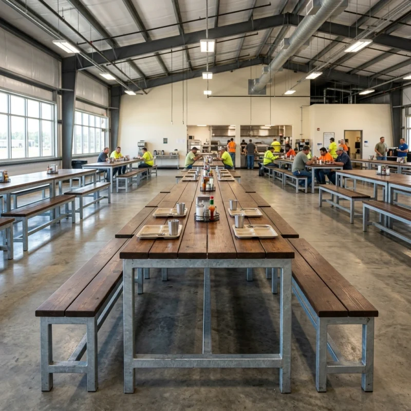 Dining Furniture for Labour Camp UAE