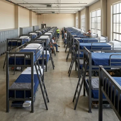 Bunk Beds for Labour Camp in UAE