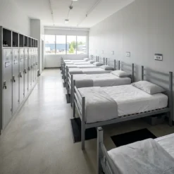 Steel Single Beds for Worker Accommodation
