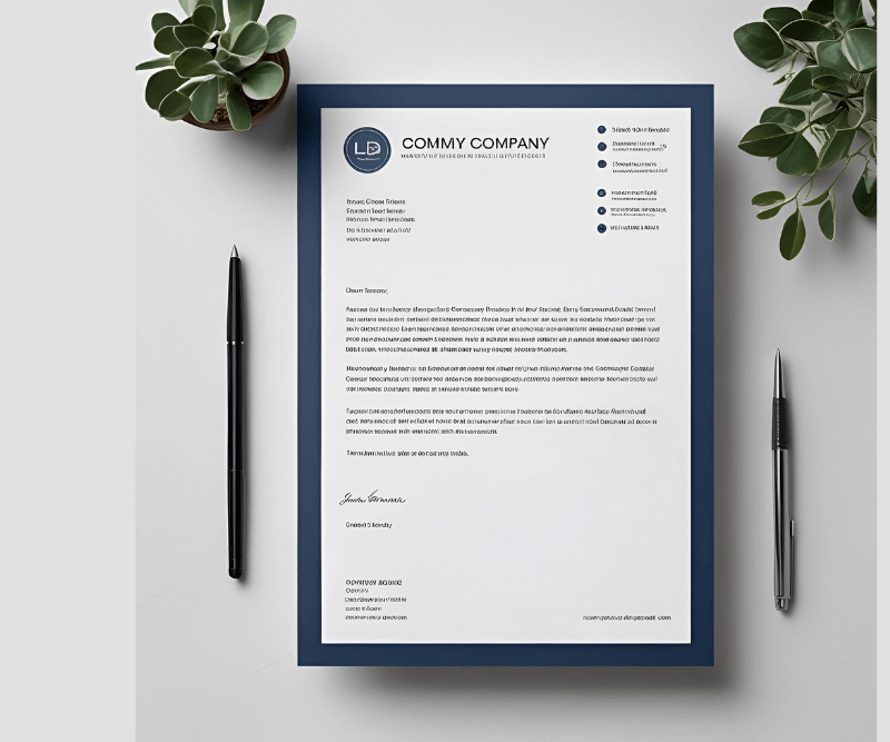 Company Letterhead