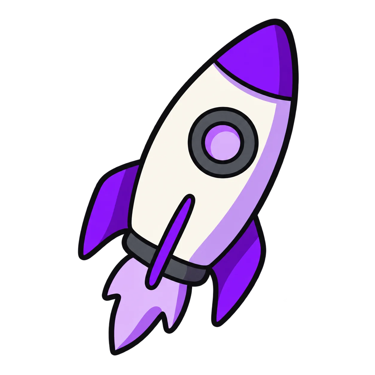 Rocket taking off